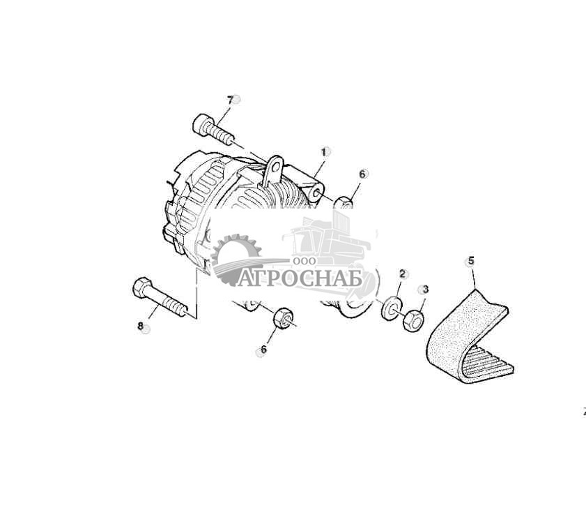 Генератор переменного тока 